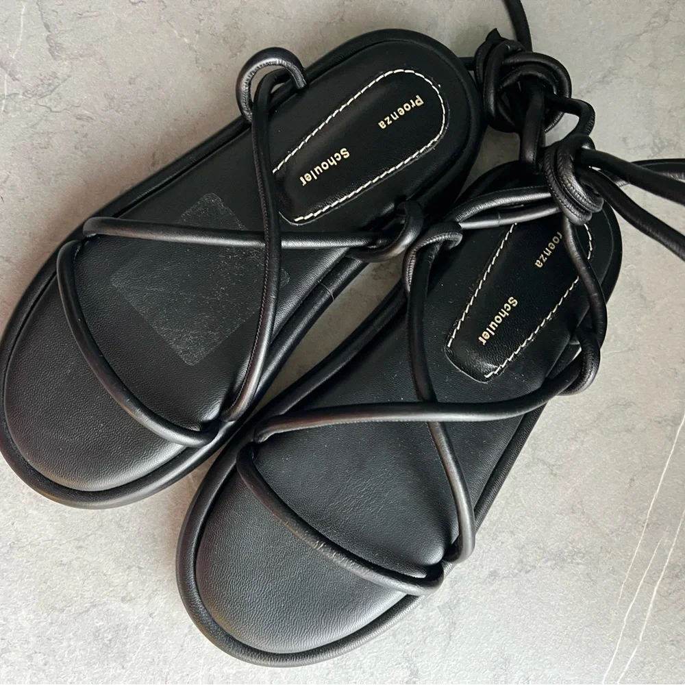 Proenza Schouler Strappy Pipe Sandal
